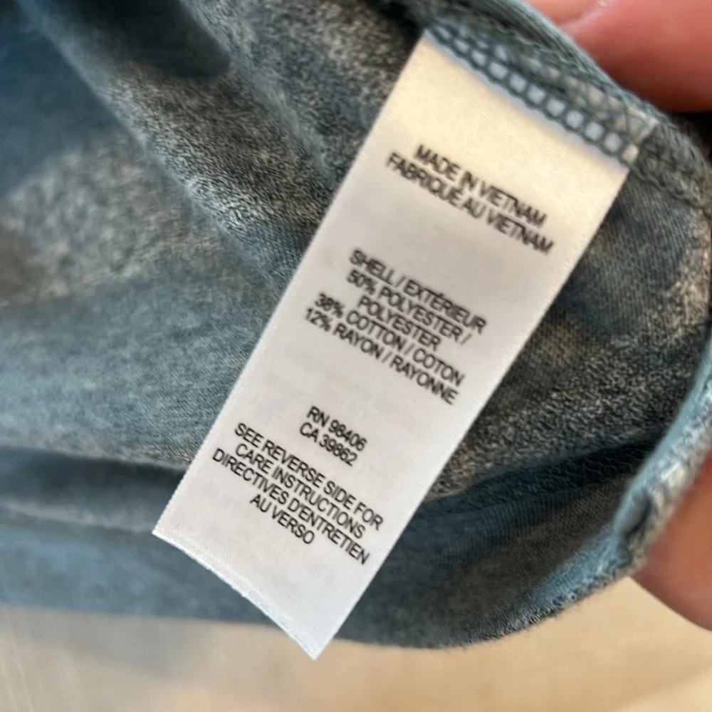 Theory Striped Polo Collar Tee Shirt - Size Small - Picture 4 of 5